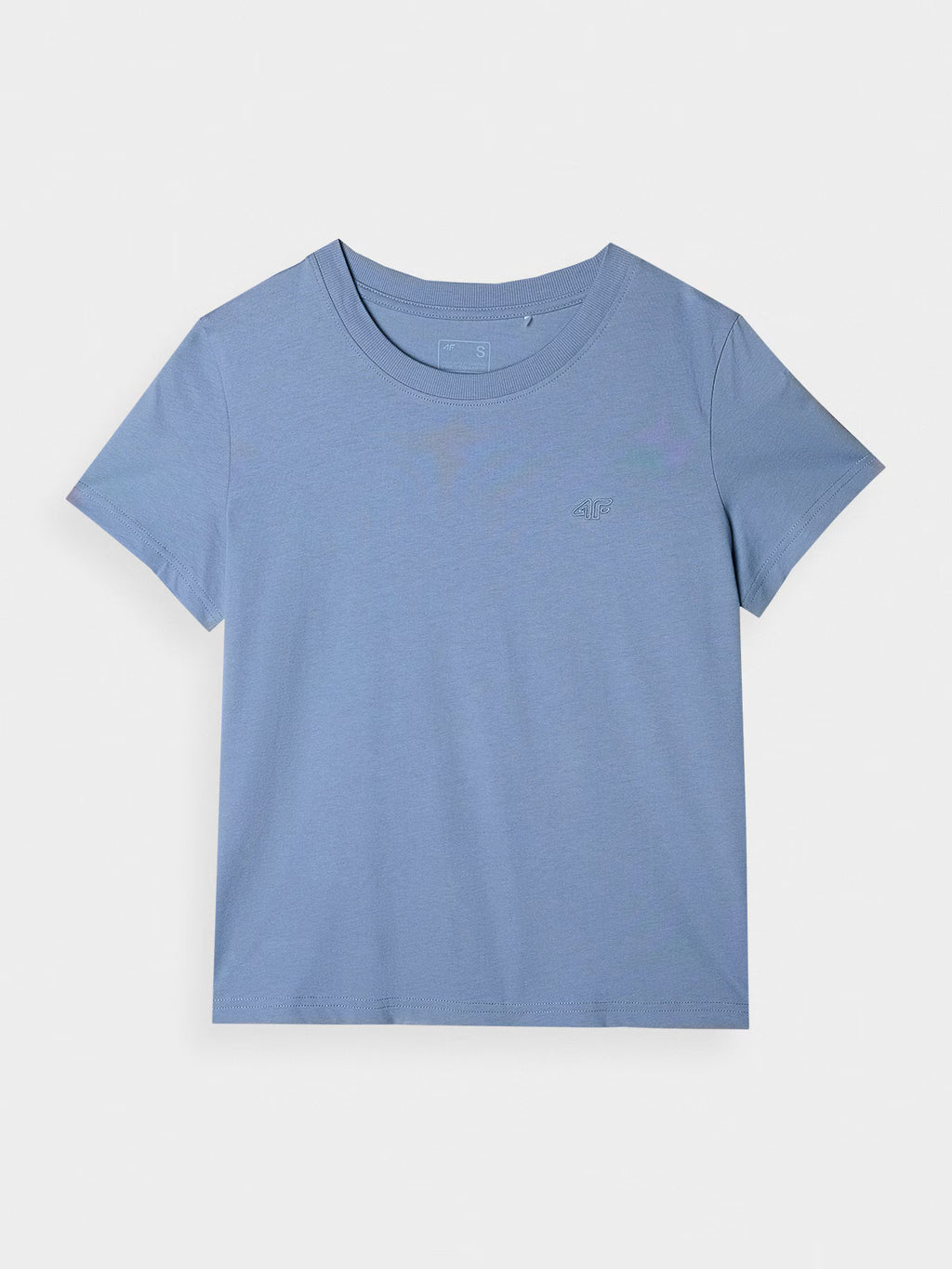 T-shirt regular gładki damski