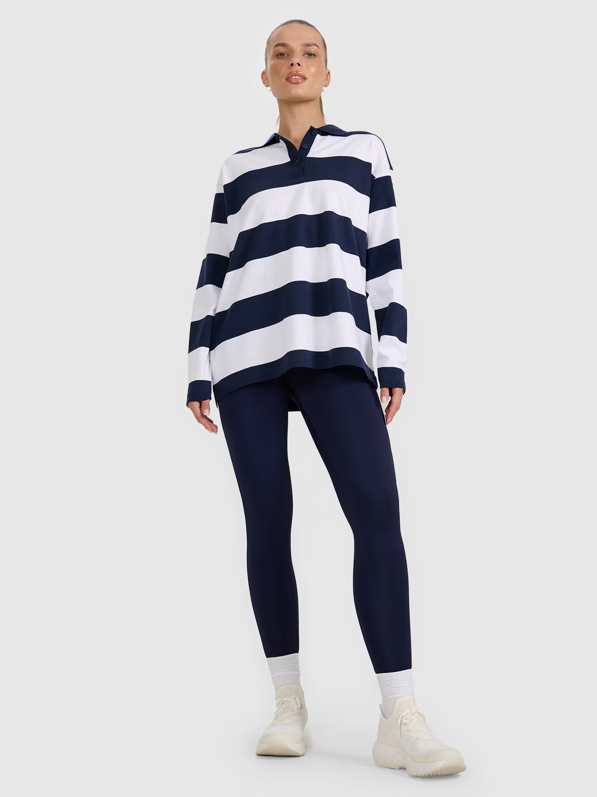Longsleeve oversize damski