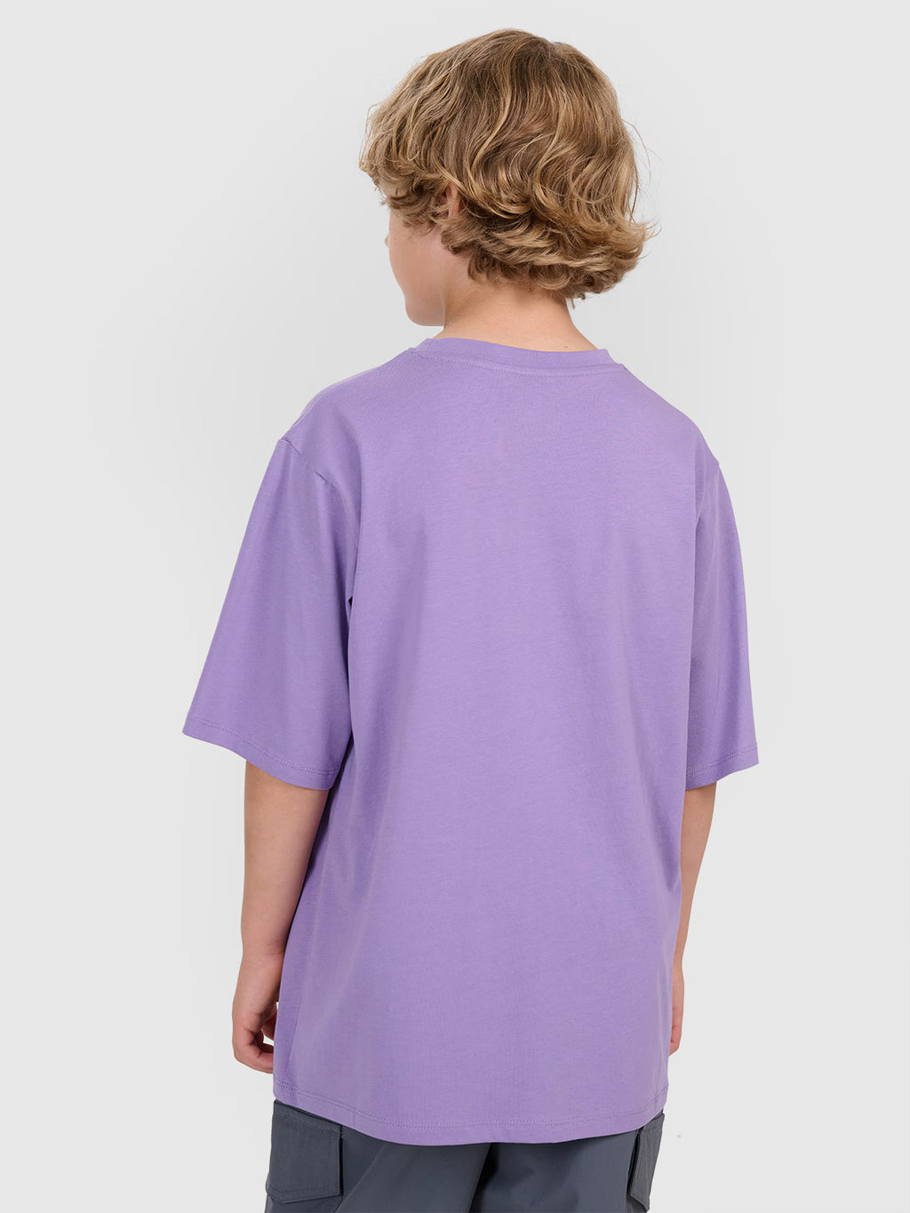 T-shirt oversize z nadrukiem chłopięcy