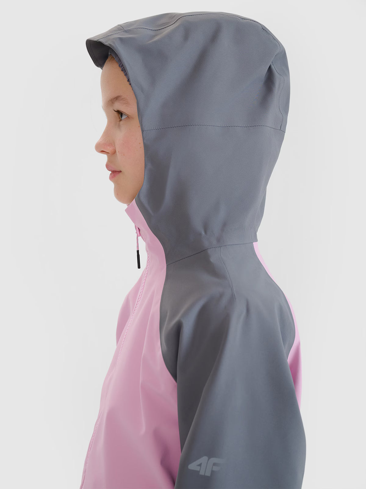 Kurtka trekkingowa membrana 5000 dziewczęca