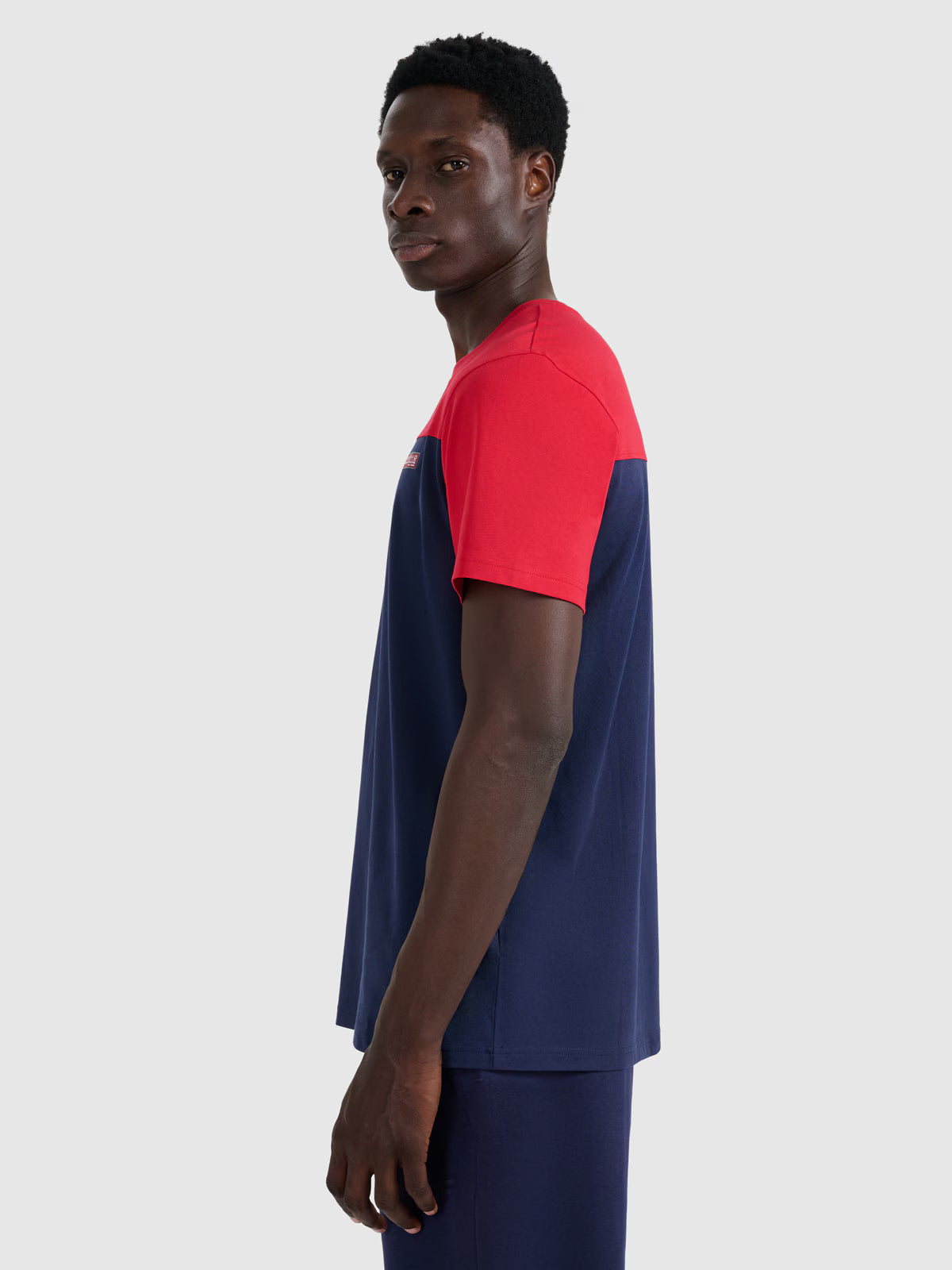 T-shirt regular z nadrukiem męski