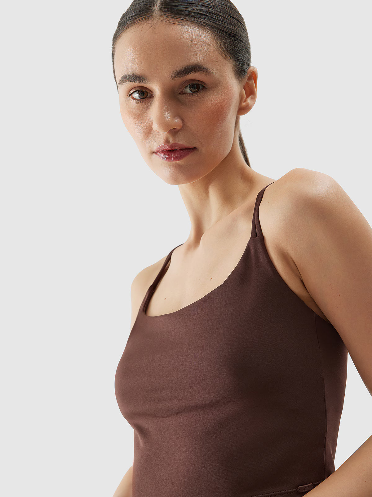 Crop top do jogi i pilatesu z materiału z recyklingu damski