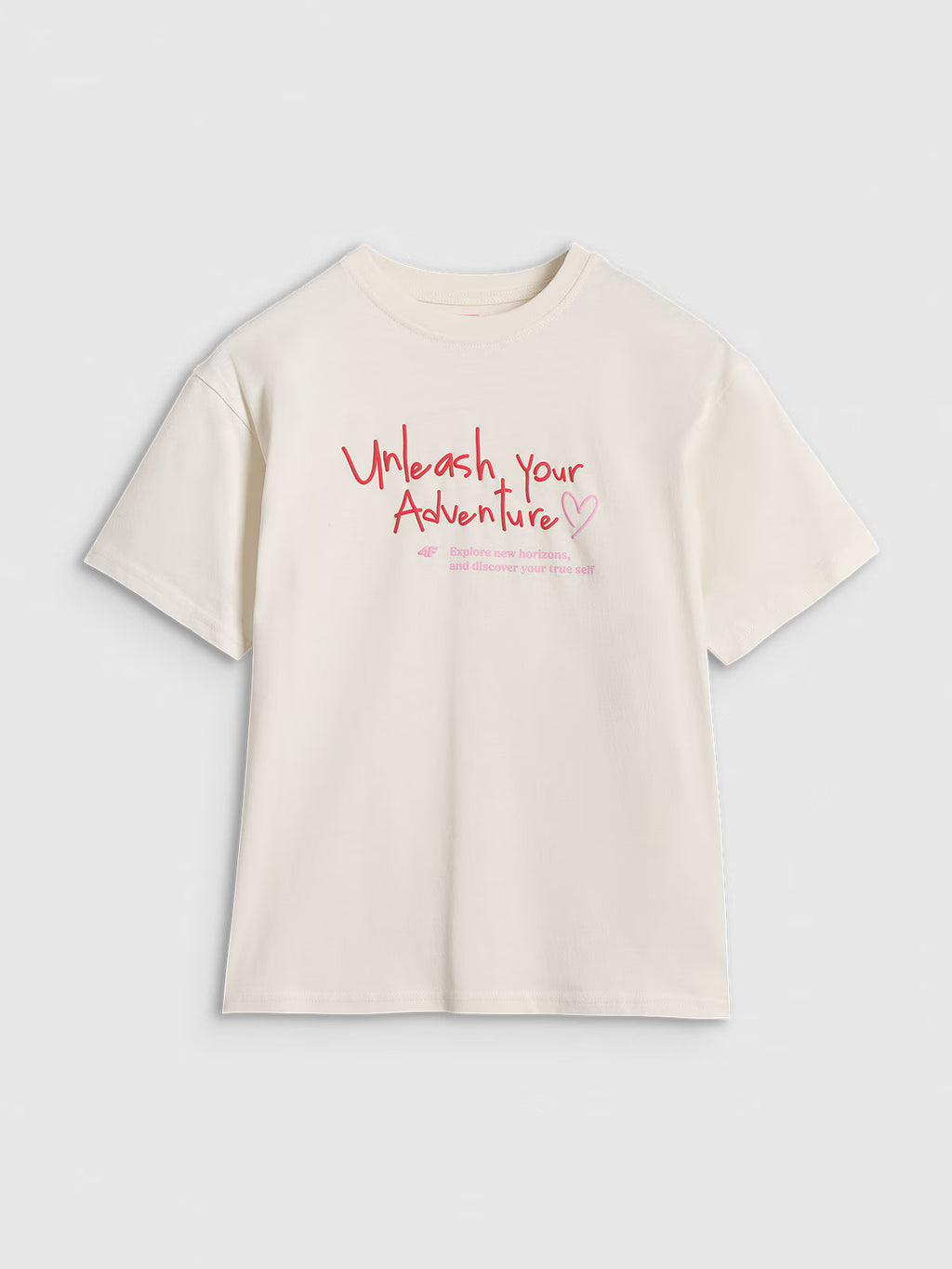 T-shirt regular z nadrukiem dziewczęcy
