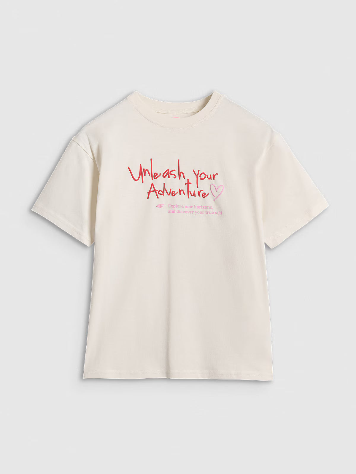 T-shirt regular z nadrukiem dziewczęcy