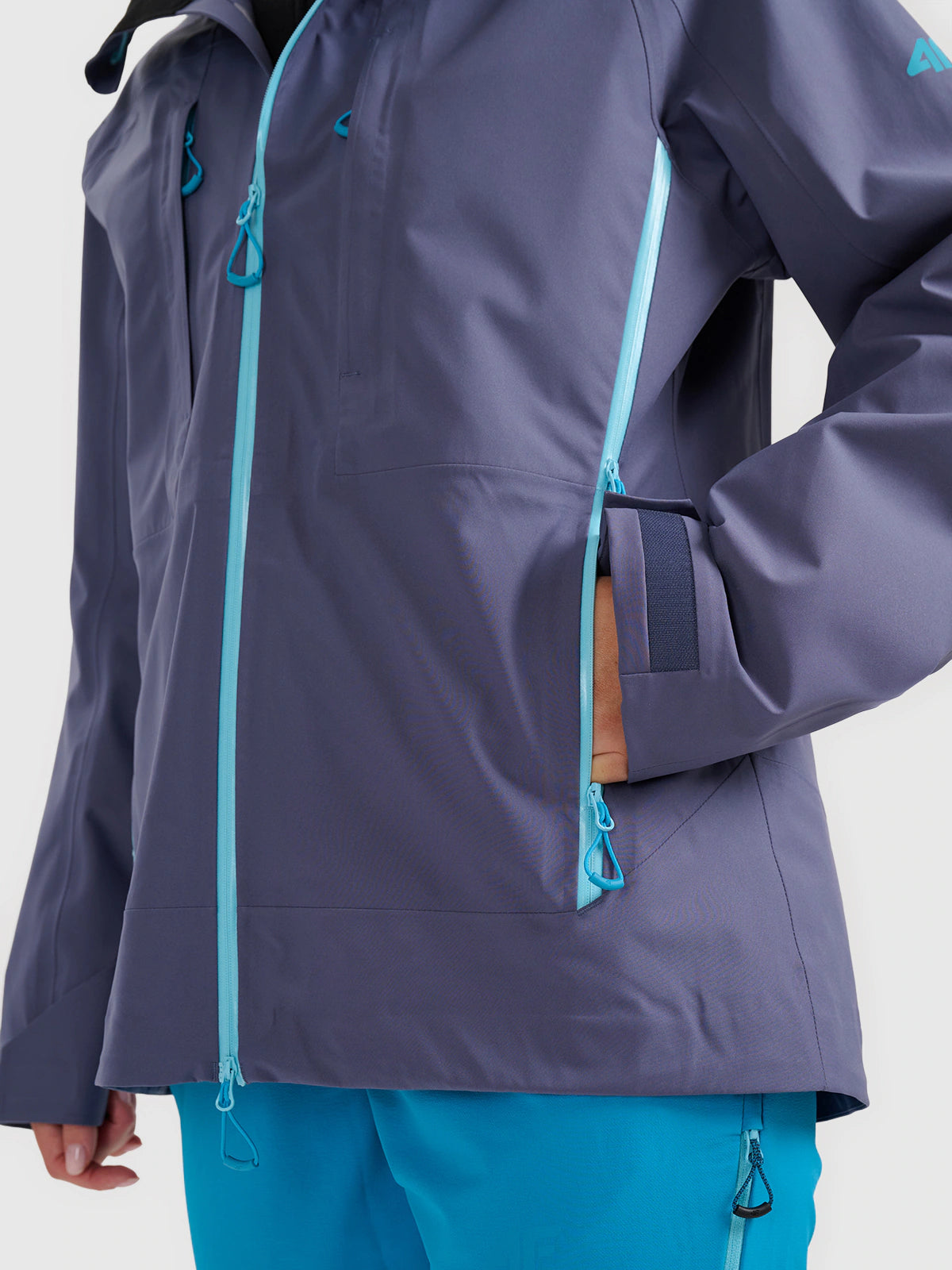 Kurtka trekkingowa przeciwdeszczowa membrana 20000+ damska