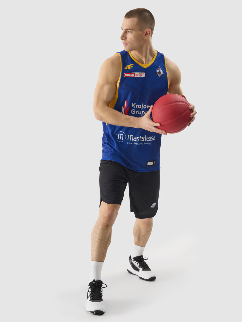 Koszulka meczowa replika domowa z sezonu 2023/24 męska 4F x Arka Gdynia