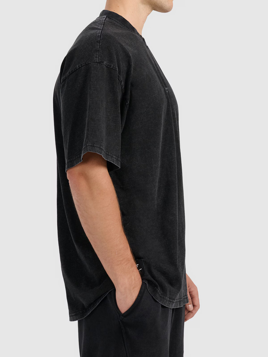 T-shirt oversize gładki męski 4F x Tomasz Fornal