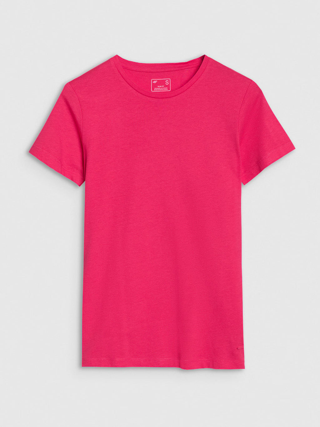 T-shirt slim z modalem damski