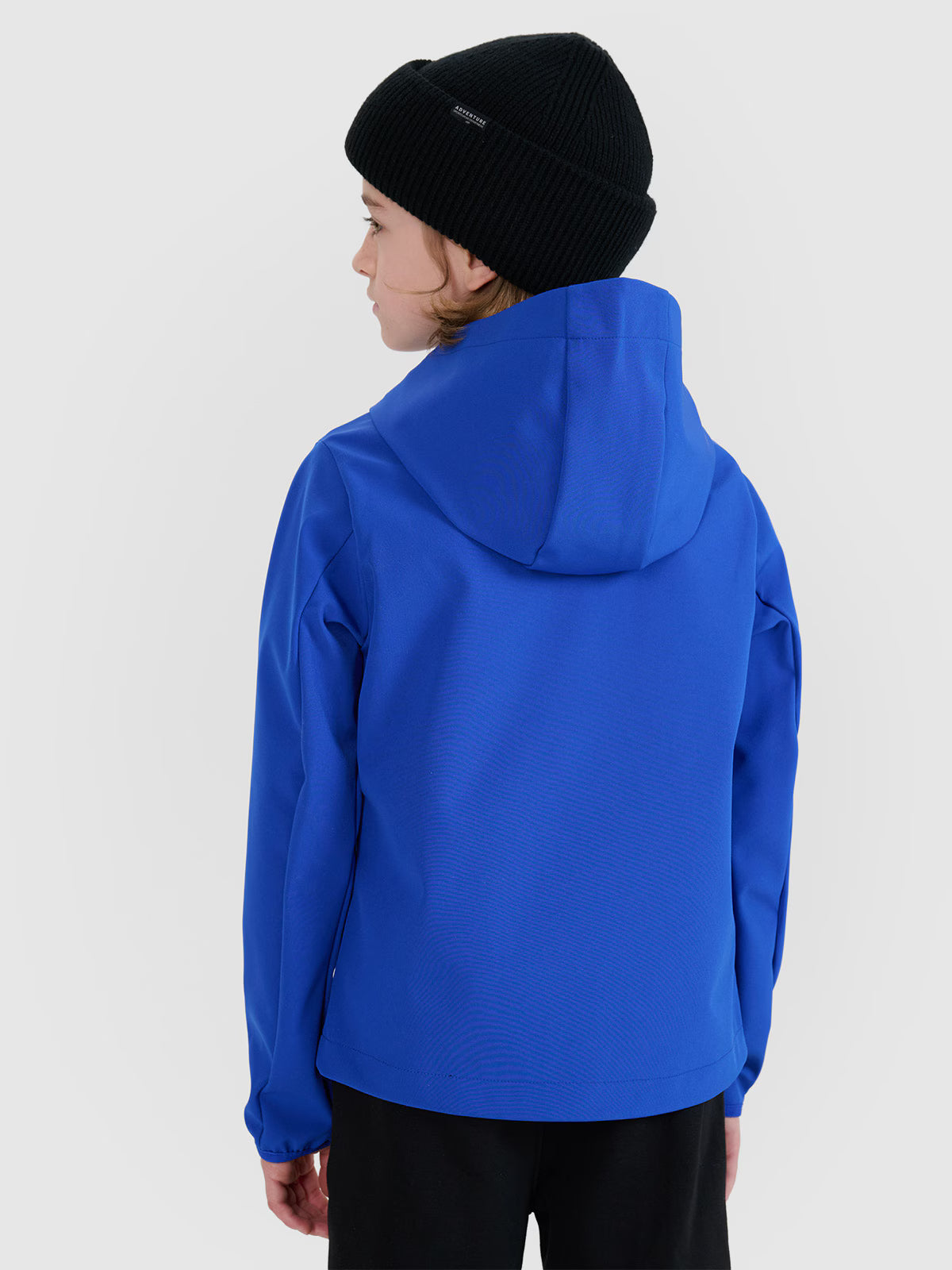 Kurtka softshell wiatroodporna membrana 5000 chłopięca
