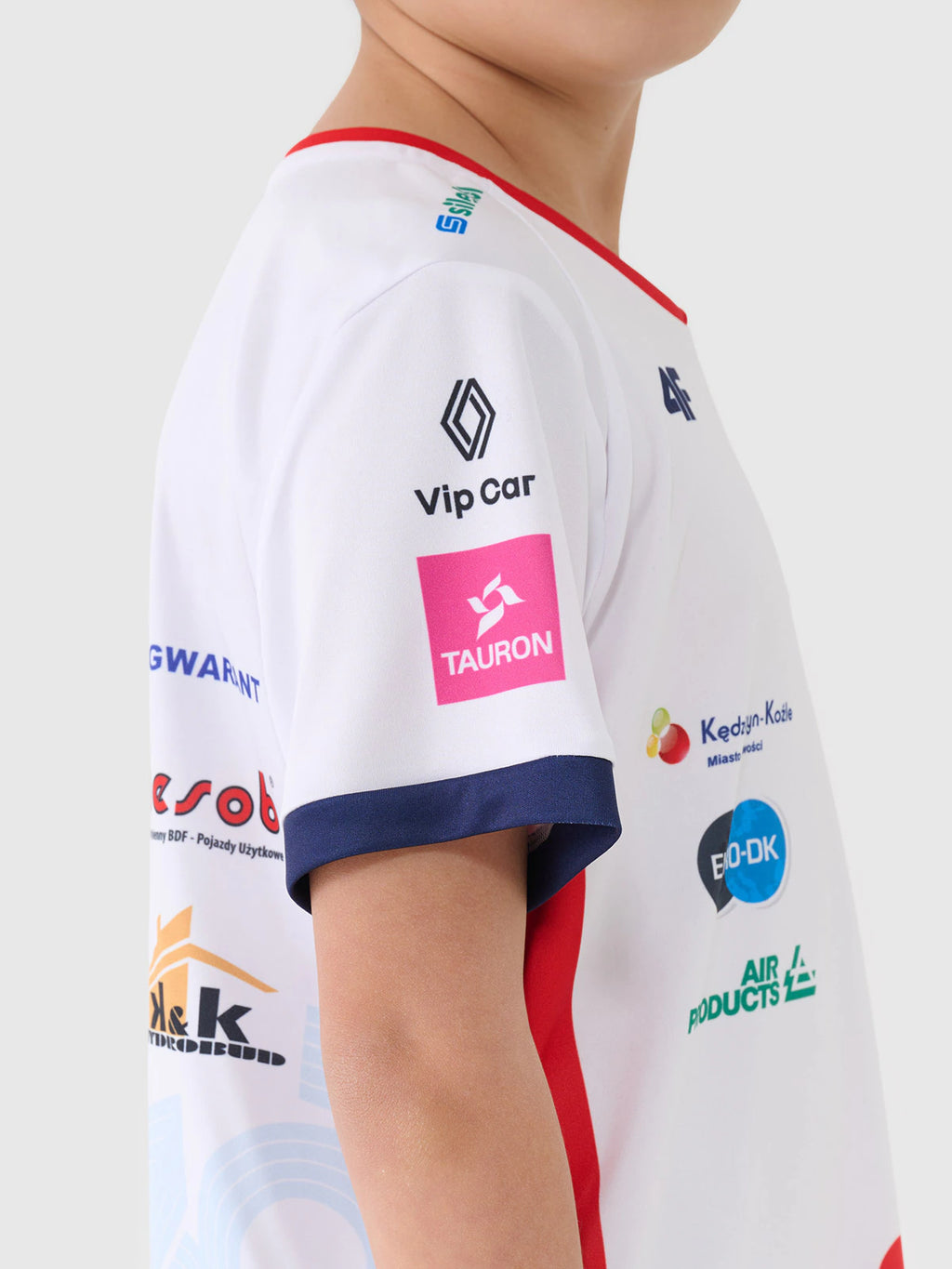Koszulka meczowa replika wyjazdowa z sezonu 2024/2025 dziecięca 4F x Zaksa Kędzierzyn-Koźle