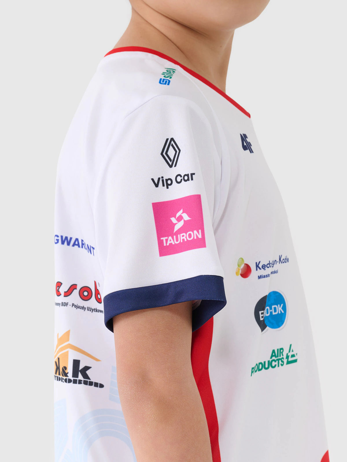 Koszulka meczowa replika wyjazdowa z sezonu 2024/2025 dziecięca 4F x Zaksa Kędzierzyn-Koźle