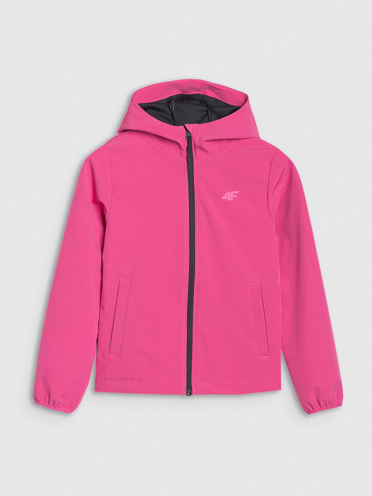 Kurtka softshell wiatroodporna membrana 5000 dziewczęca