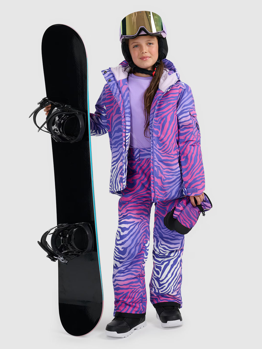 Spodnie snowboardowe membrana 10000 dziewczęce