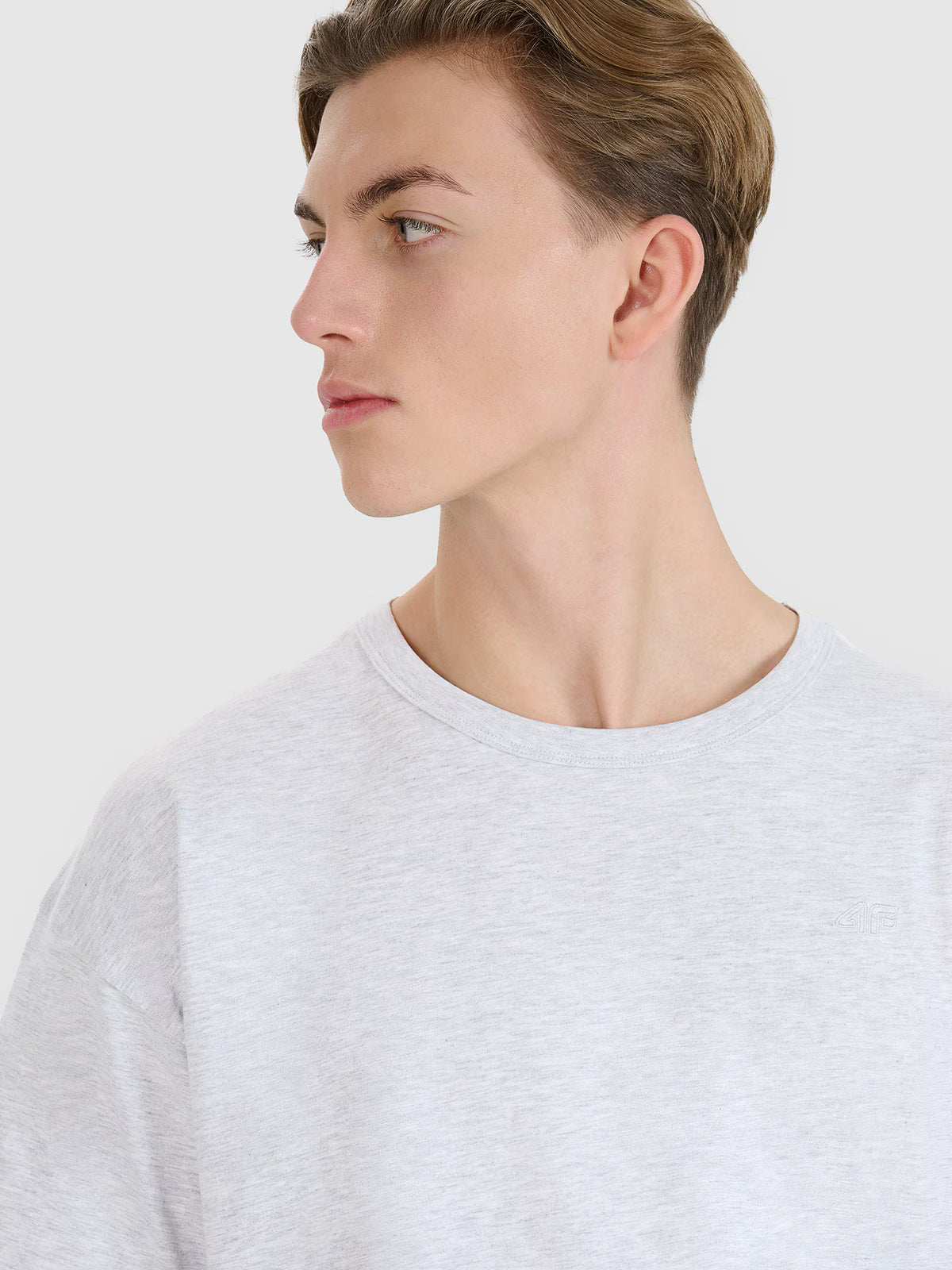 T-shirt oversize gładki uniseks