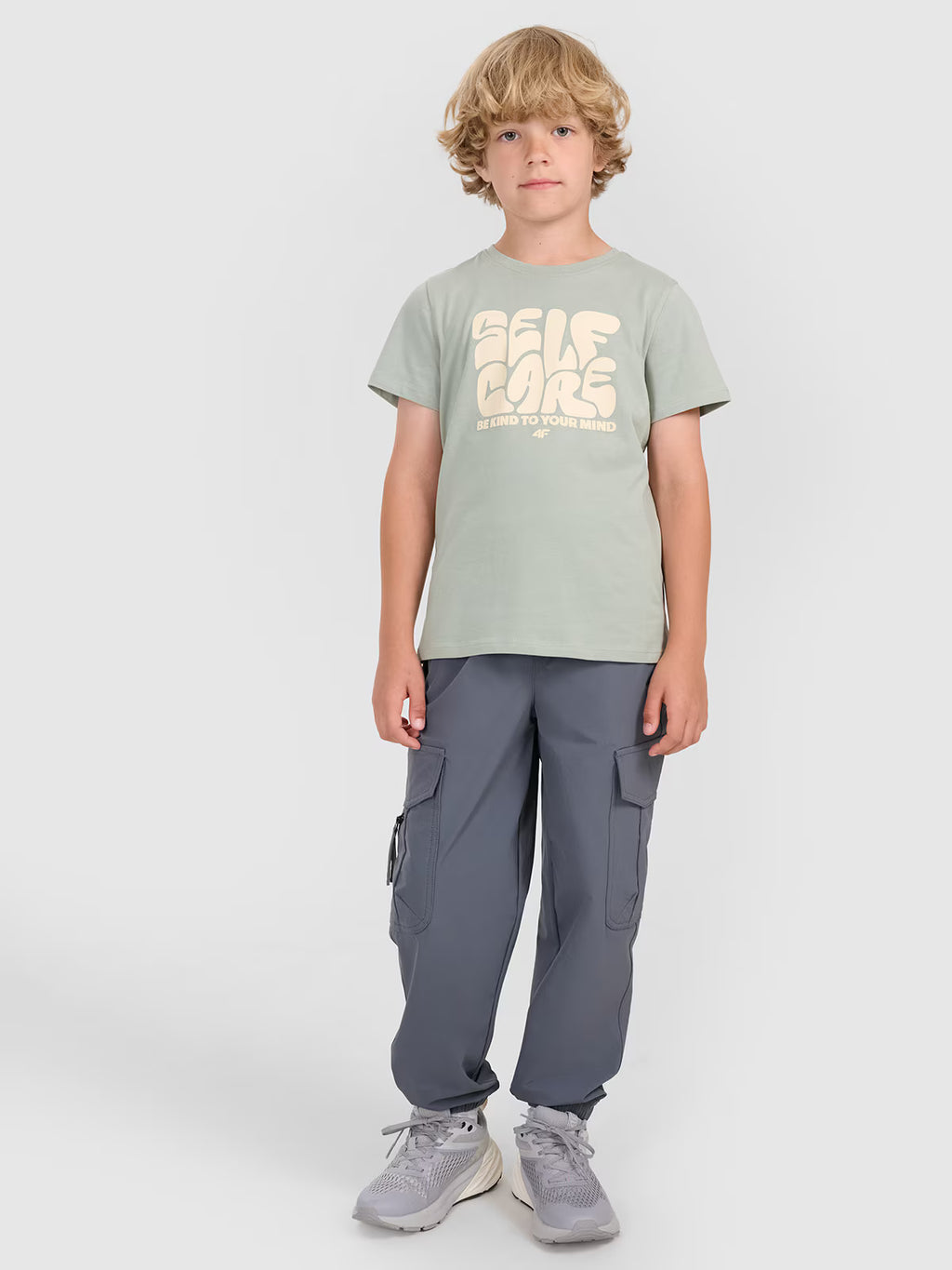 T-shirt regular z nadrukiem chłopięcy