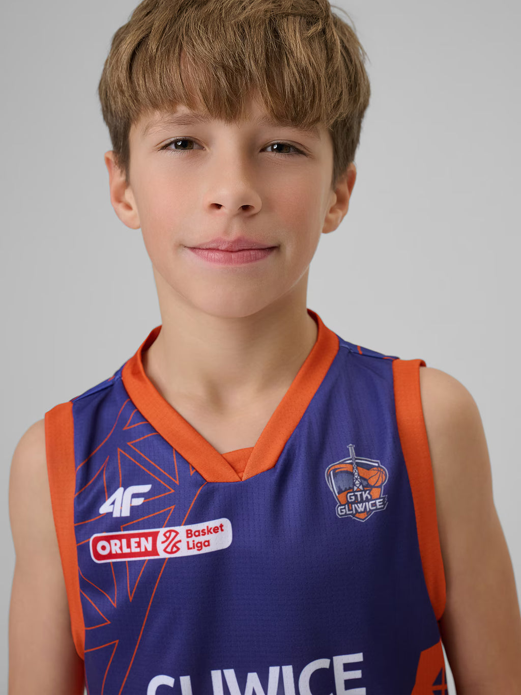 Koszulka meczowa replika domowa z sezonu 2024/25 dziecięca 4F x GTK Gliwice