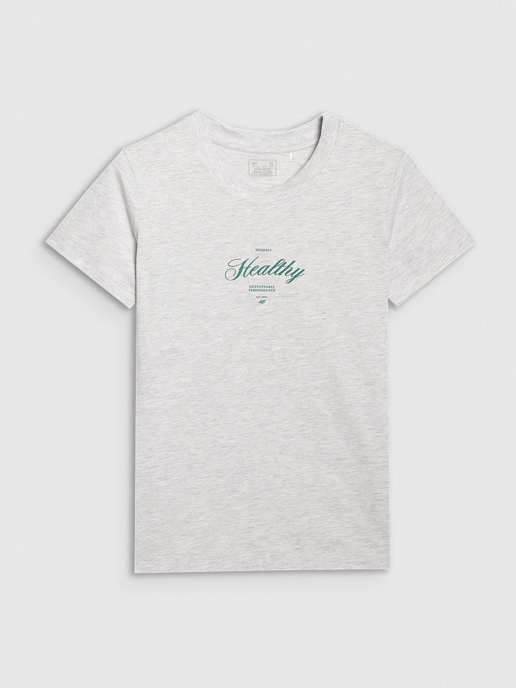 T-shirt regular z nadrukiem damski