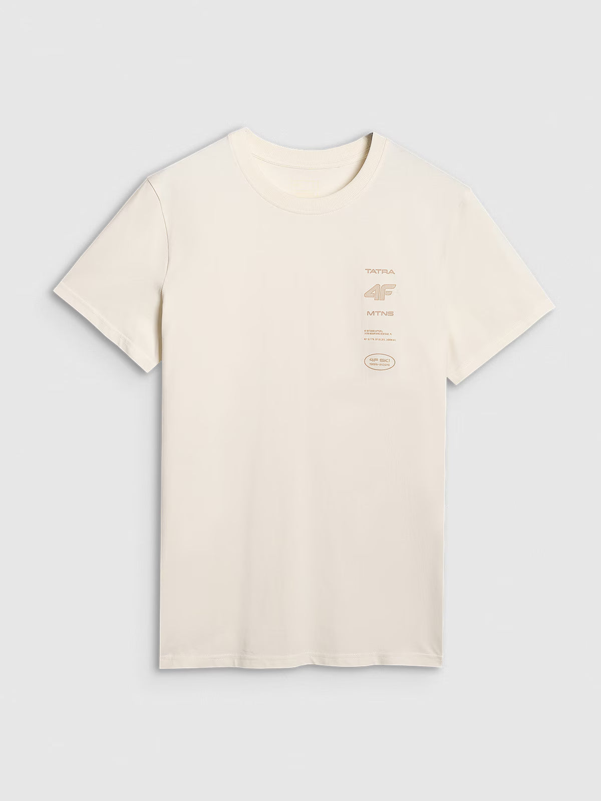 T-shirt regular z nadrukiem męski