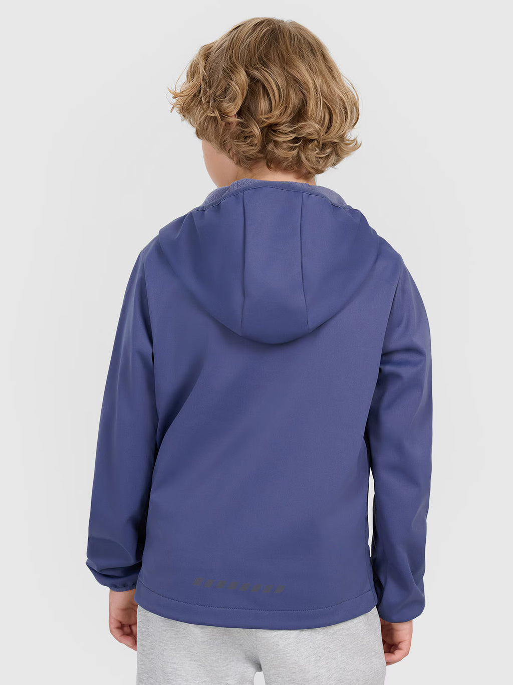 Kurtka softshell wiatroodporna membrana 5000 chłopięca
