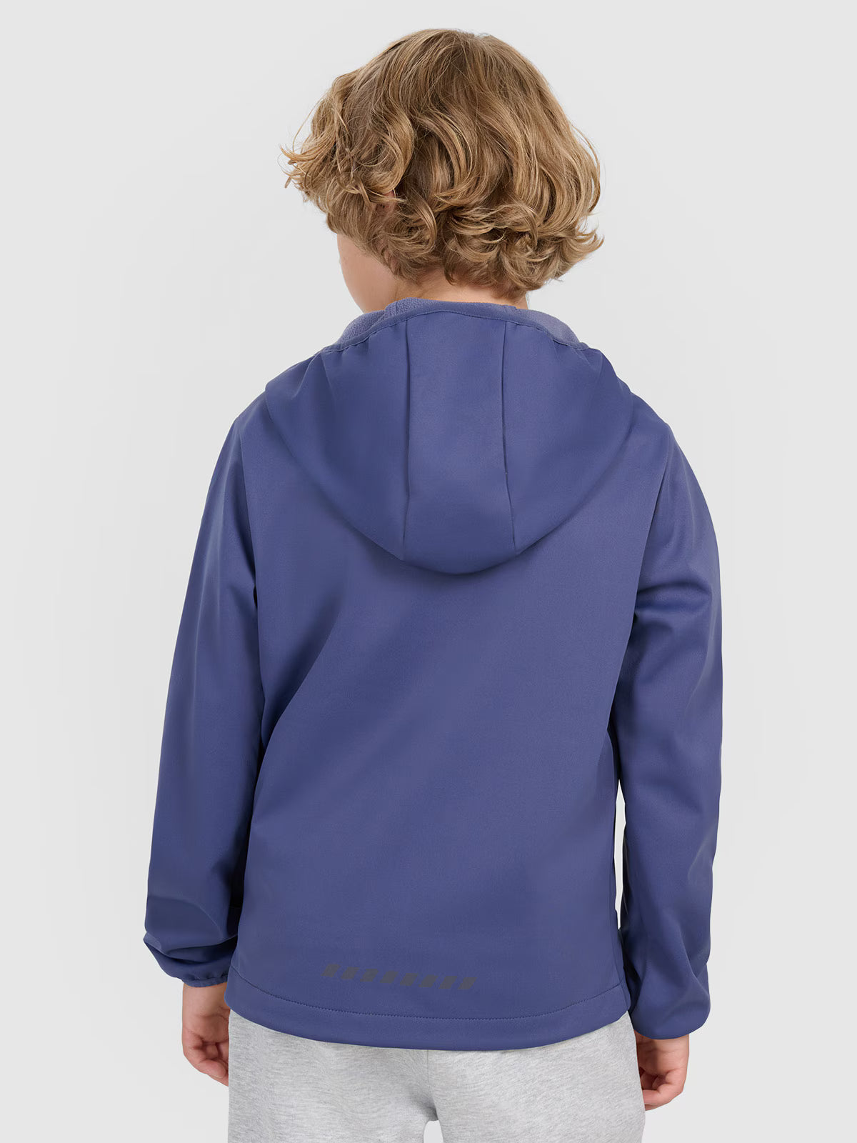 Kurtka softshell wiatroodporna membrana 5000 chłopięca