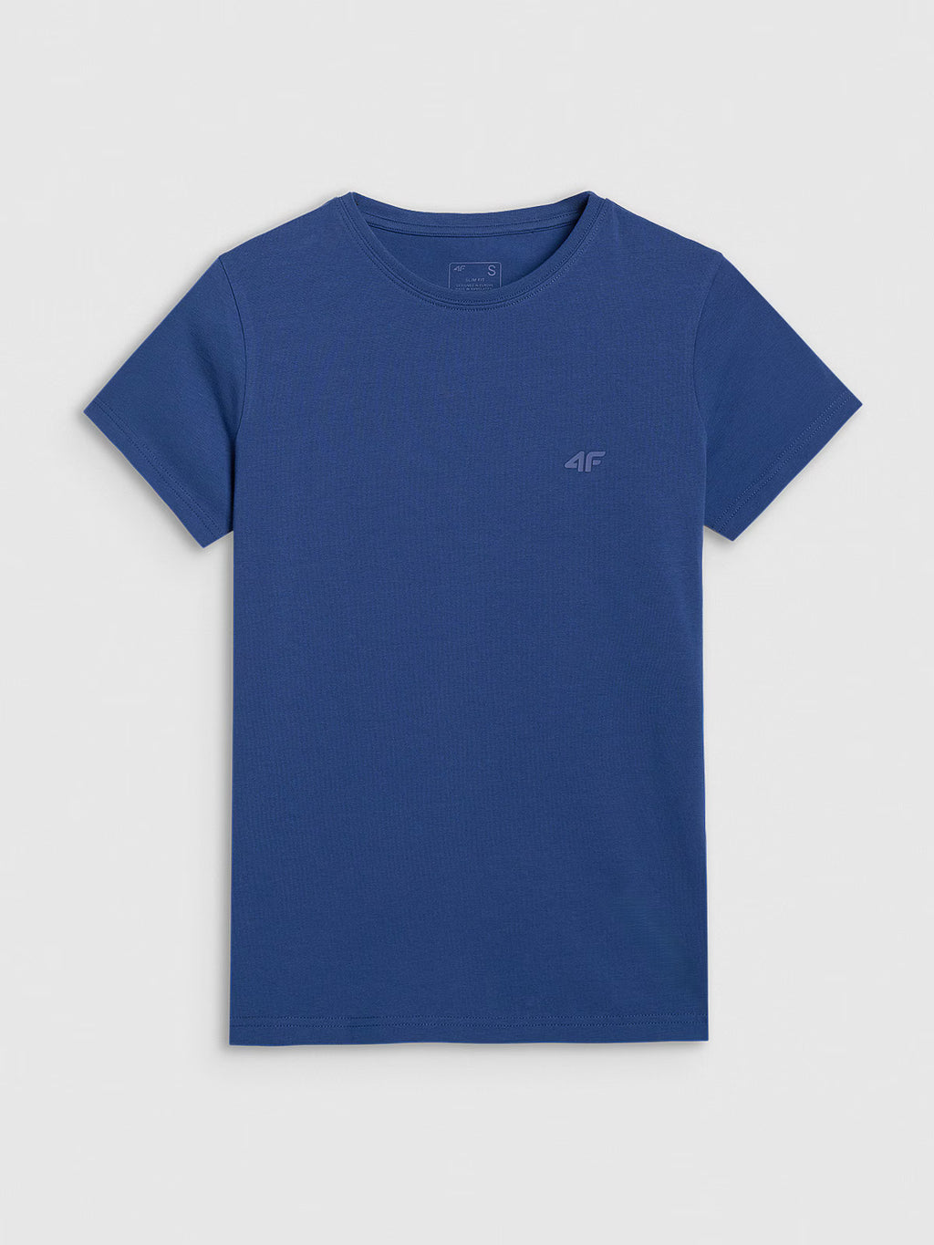 T-shirt slim gładki damski