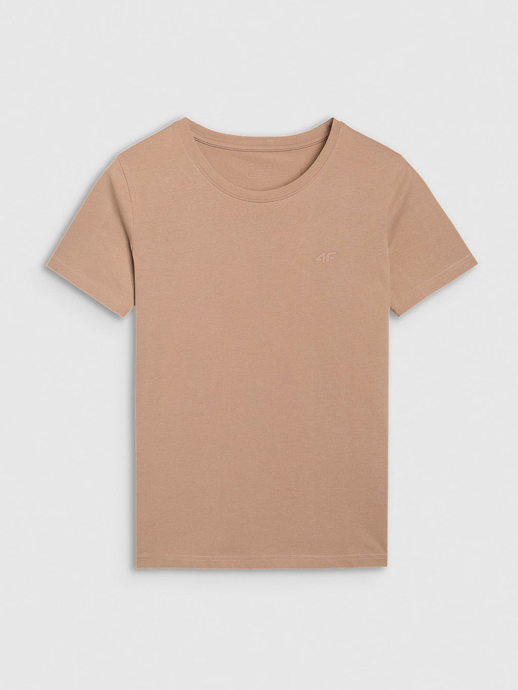 T-shirt regular gładki damski