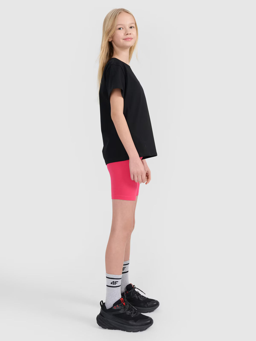 Legginsy kolarki dzianinowe dziewczęce