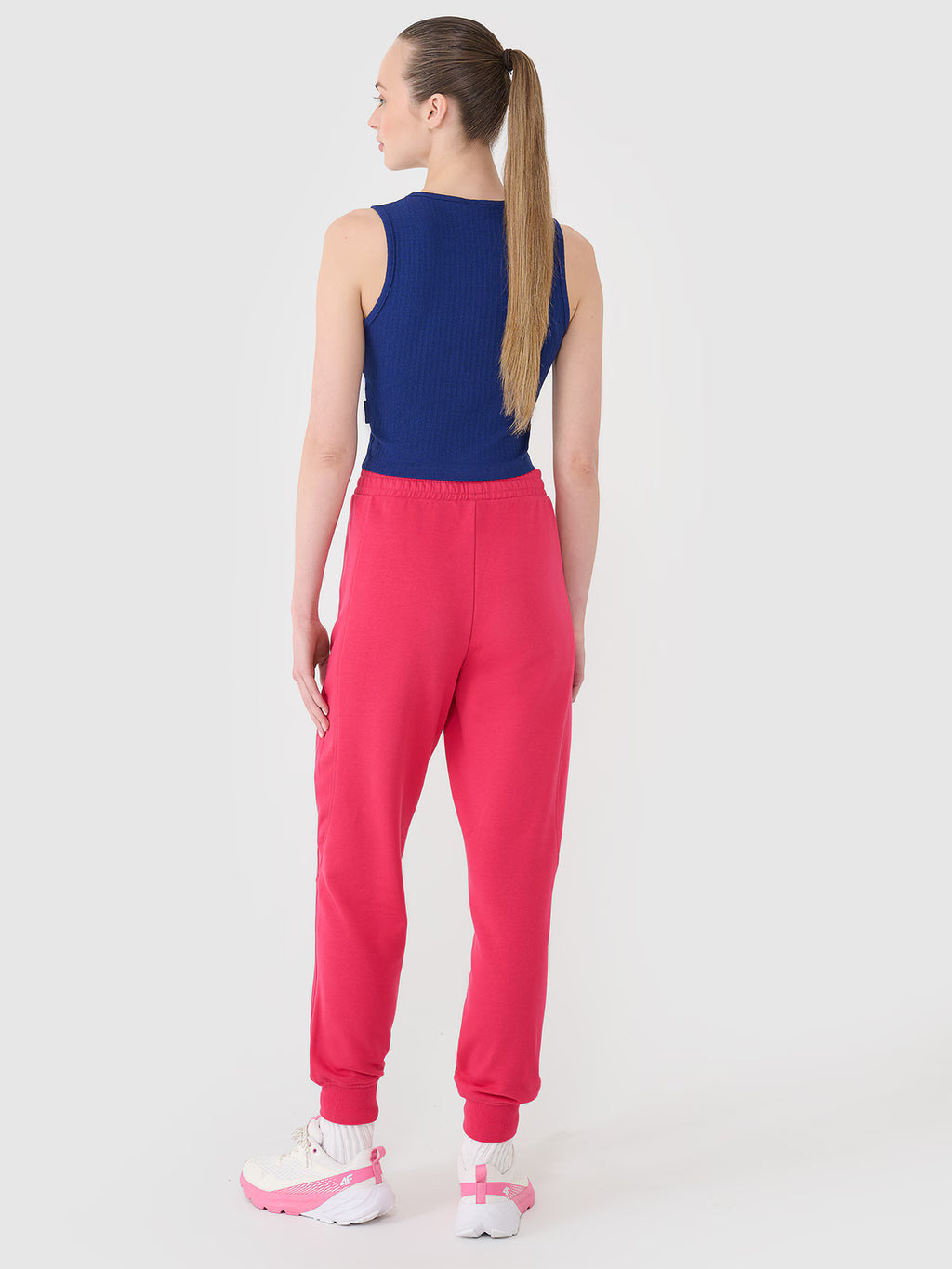 Spodnie dresowe joggery damskie