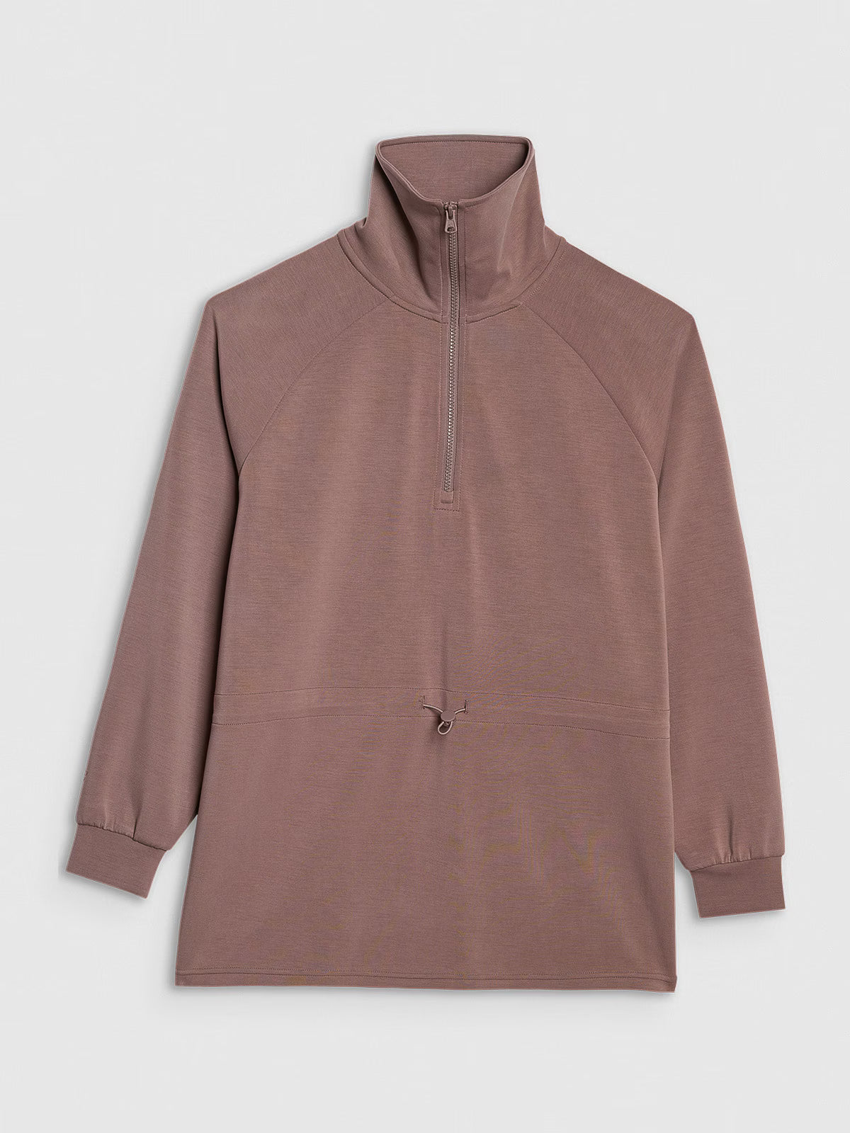Bluza dresowa nierozpinana z modalem damska