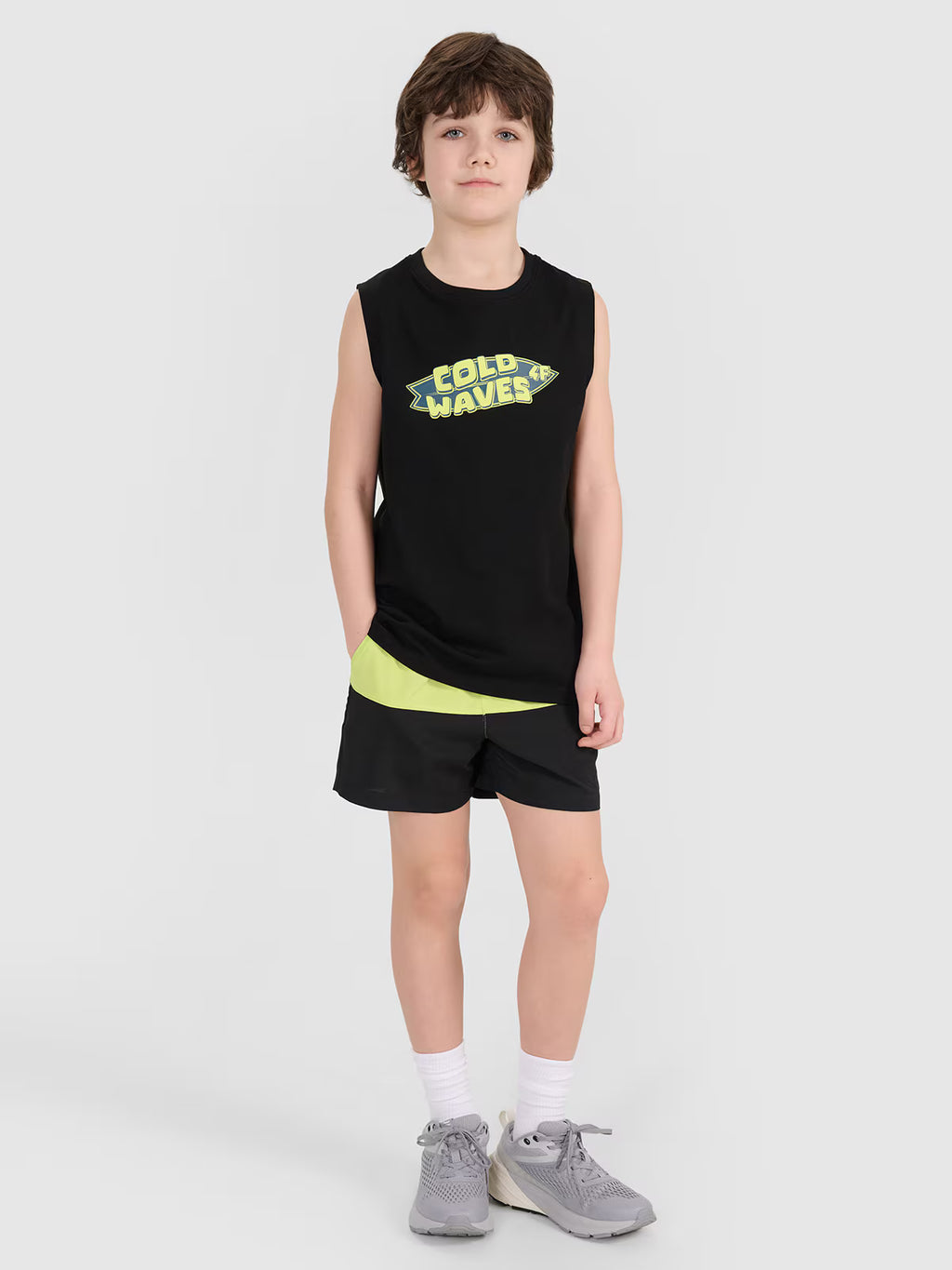 Tank top regular z nadrukiem chłopięcy