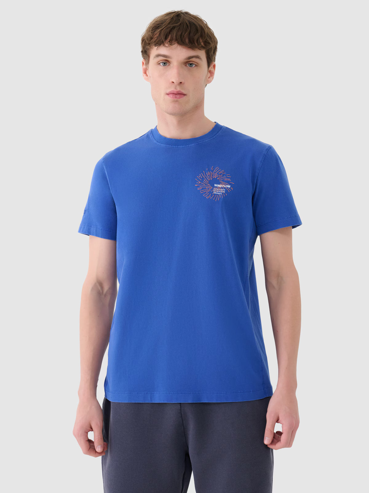 T-shirt regular z nadrukiem męski