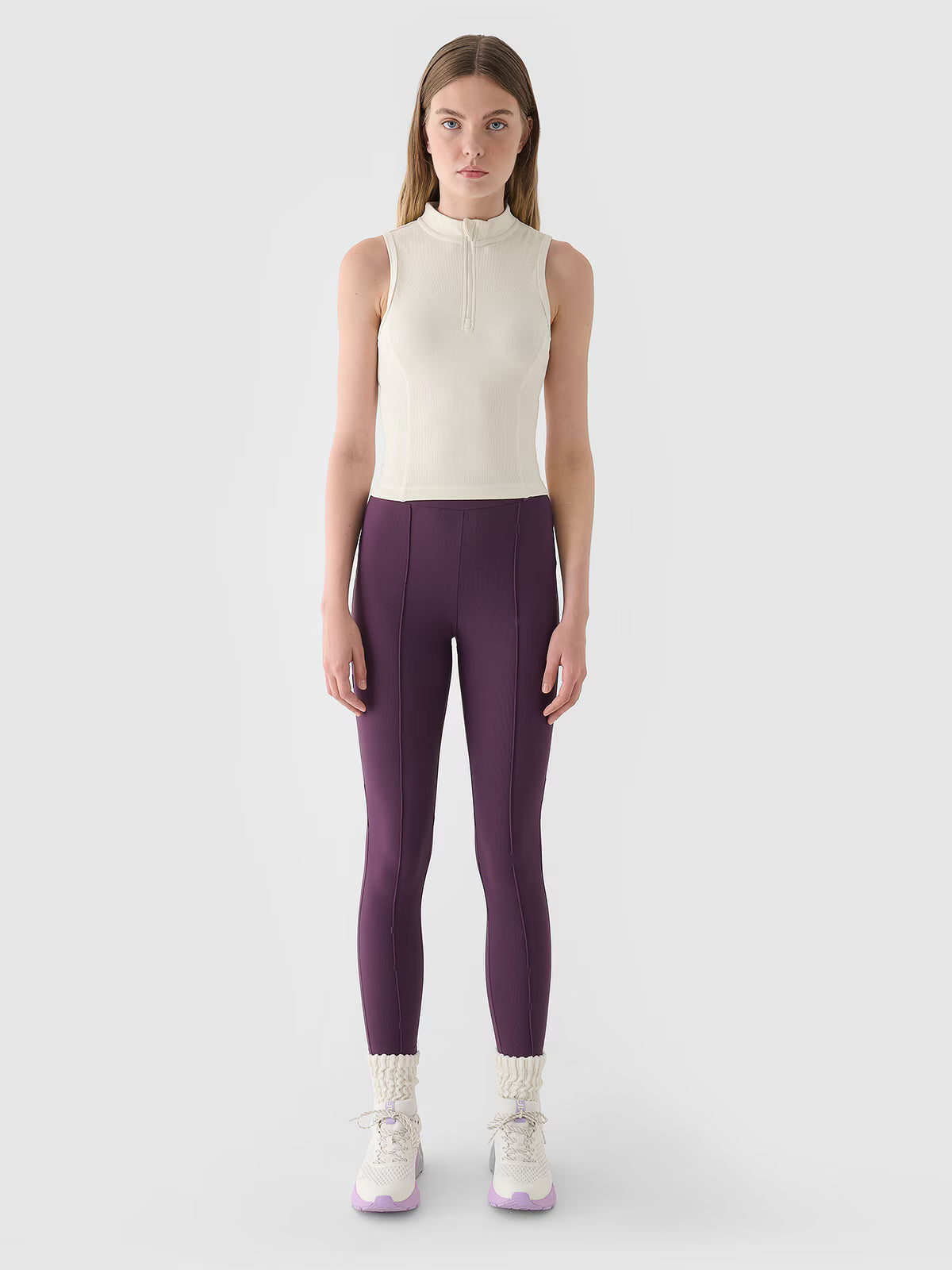 Legginsy dzianinowe damskie