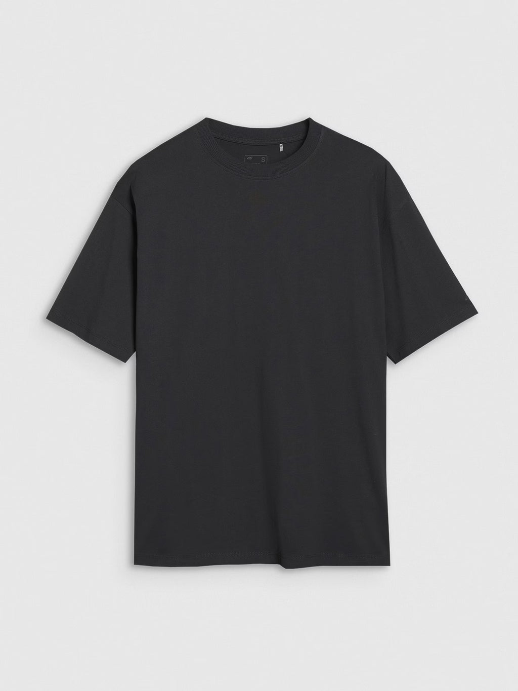T-shirt oversize gładki damski