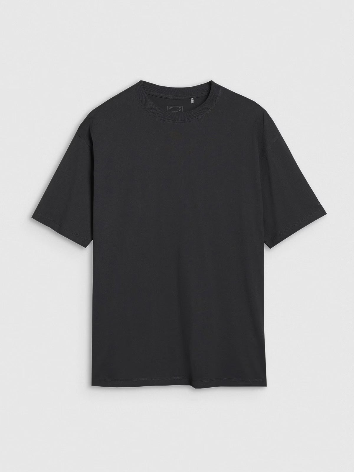 T-shirt oversize gładki damski