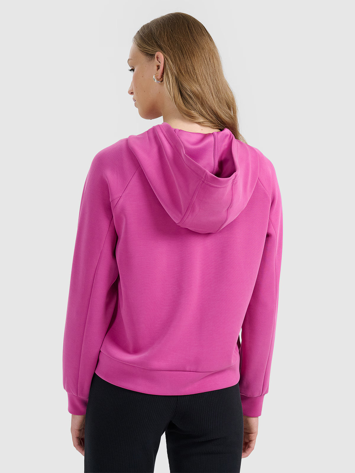 Bluza dresowa rozpinana z modalem damska