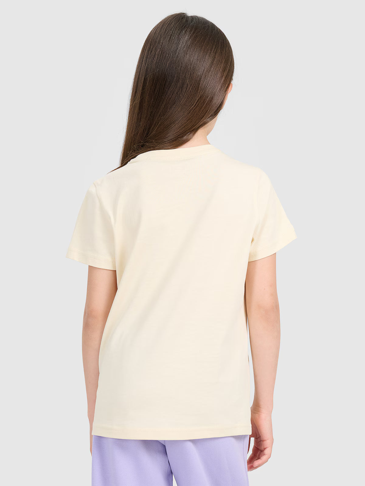 T-shirt regular z nadrukiem dziewczęcy