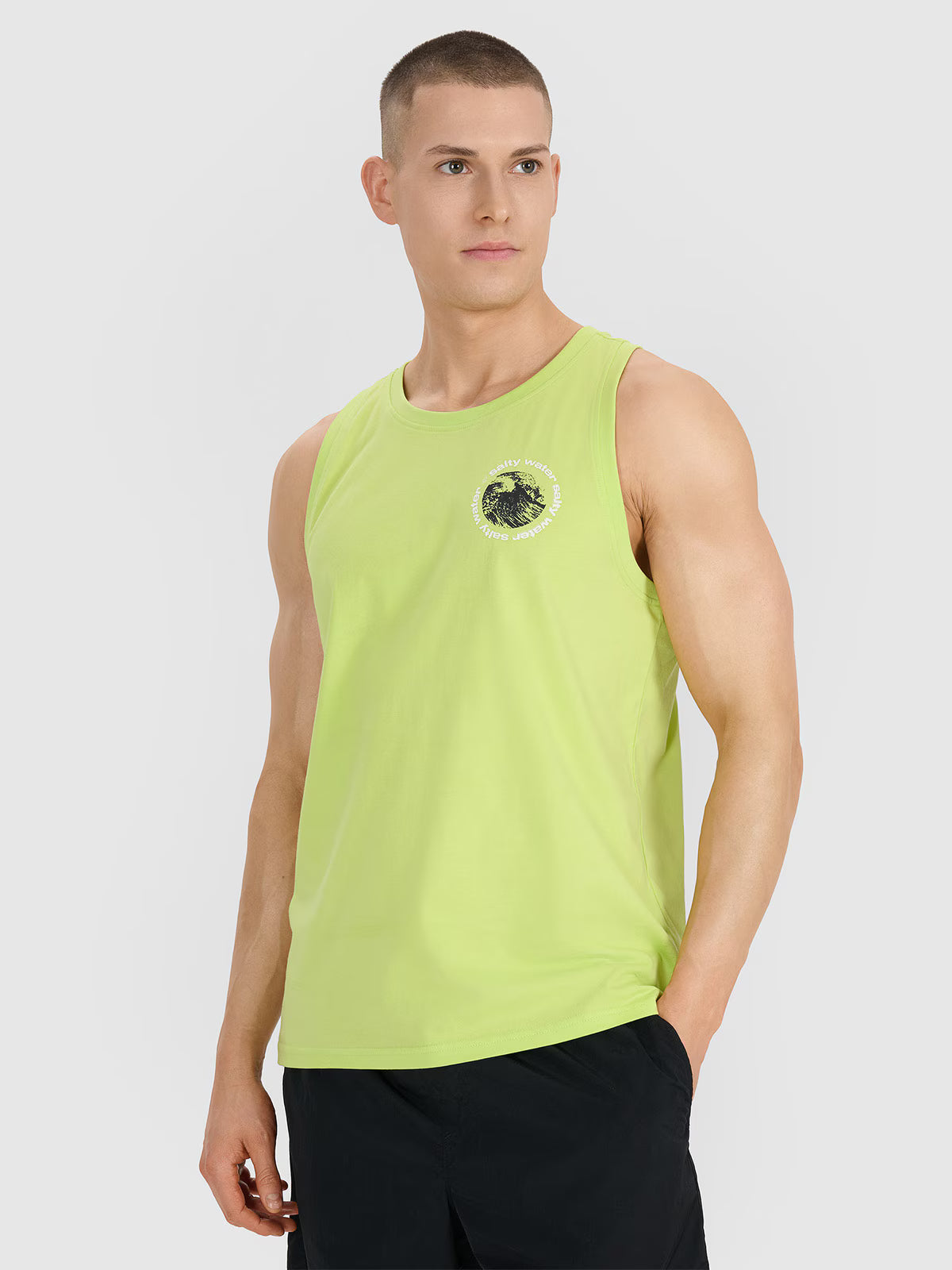 Tank top regular męski