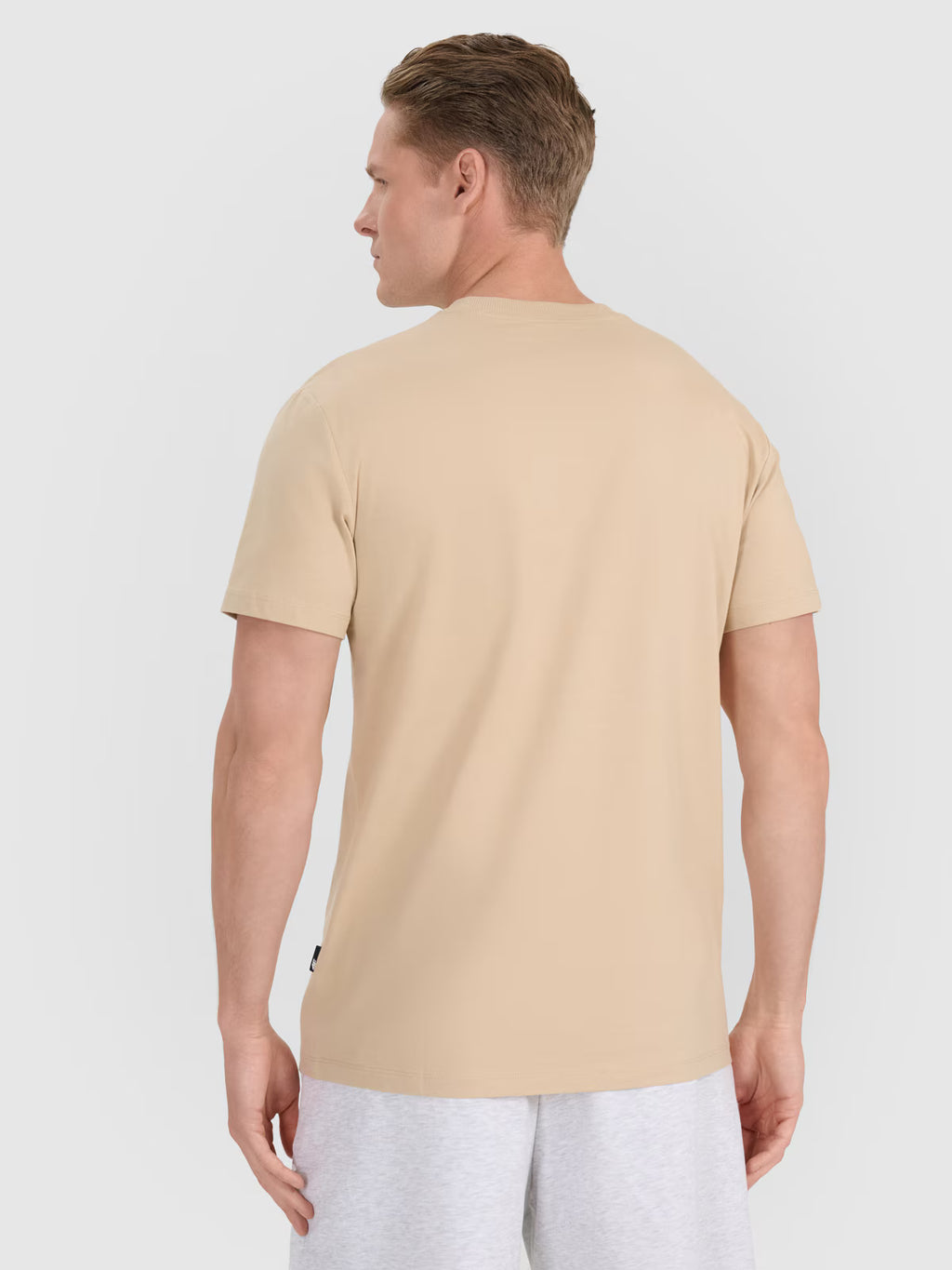 T-shirt regular z nadrukiem męski