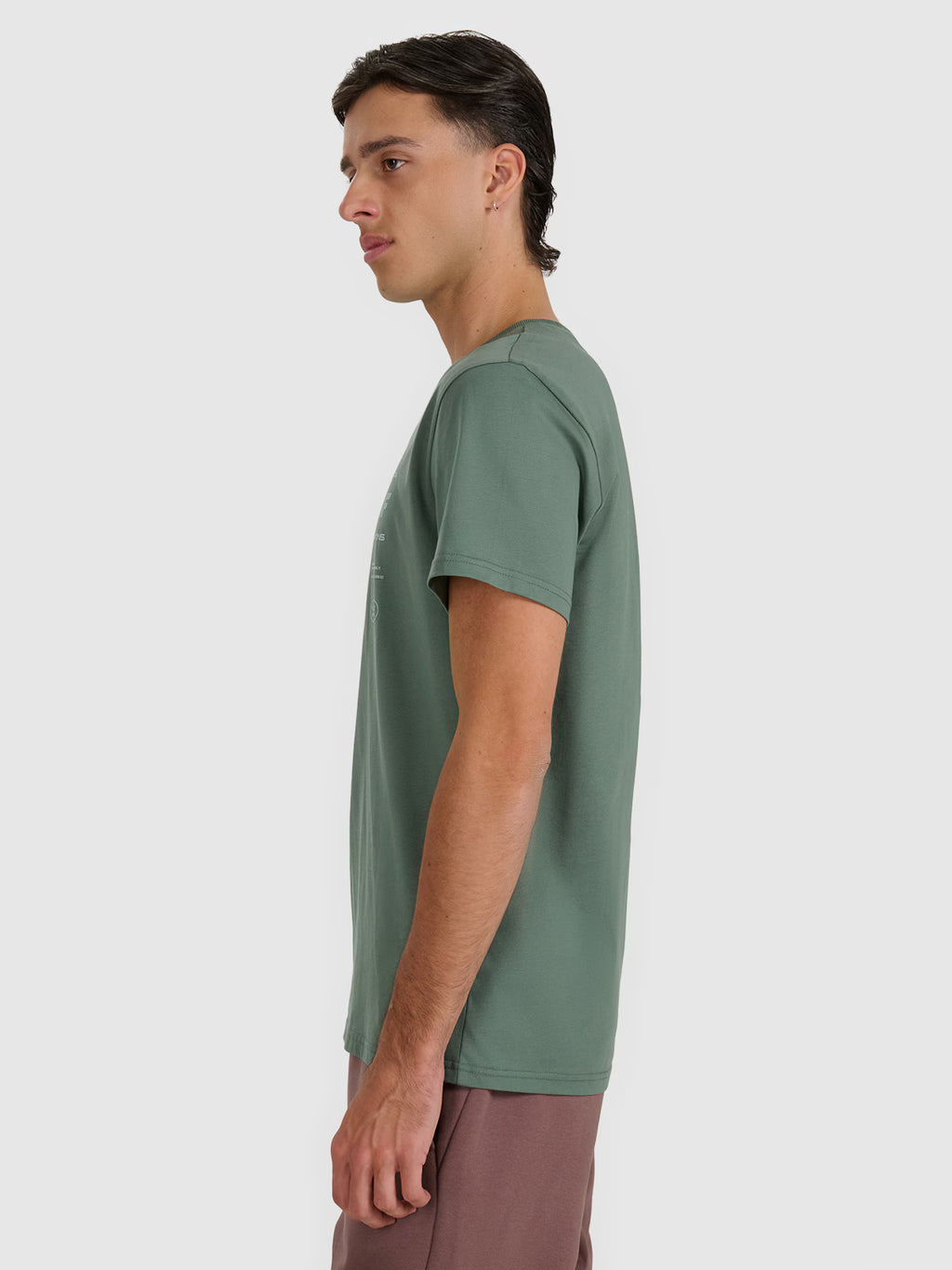 T-shirt regular z nadrukiem męski