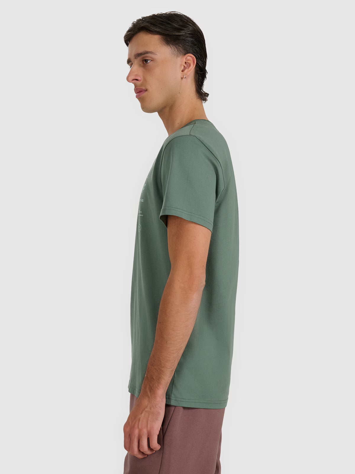 T-shirt regular z nadrukiem męski