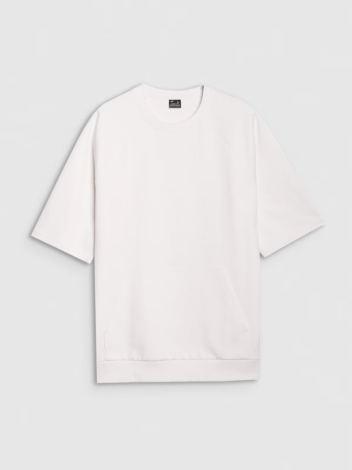 Bluza dresowa z krótkim rękawem bez kaptura męska