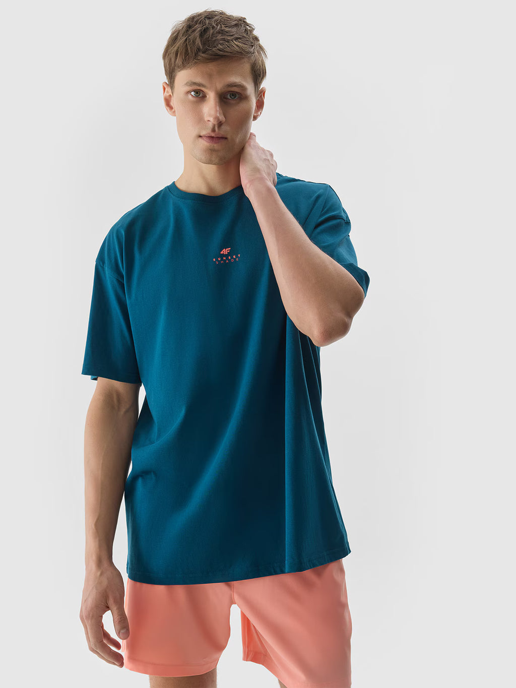 T-shirt z nadrukiem męski