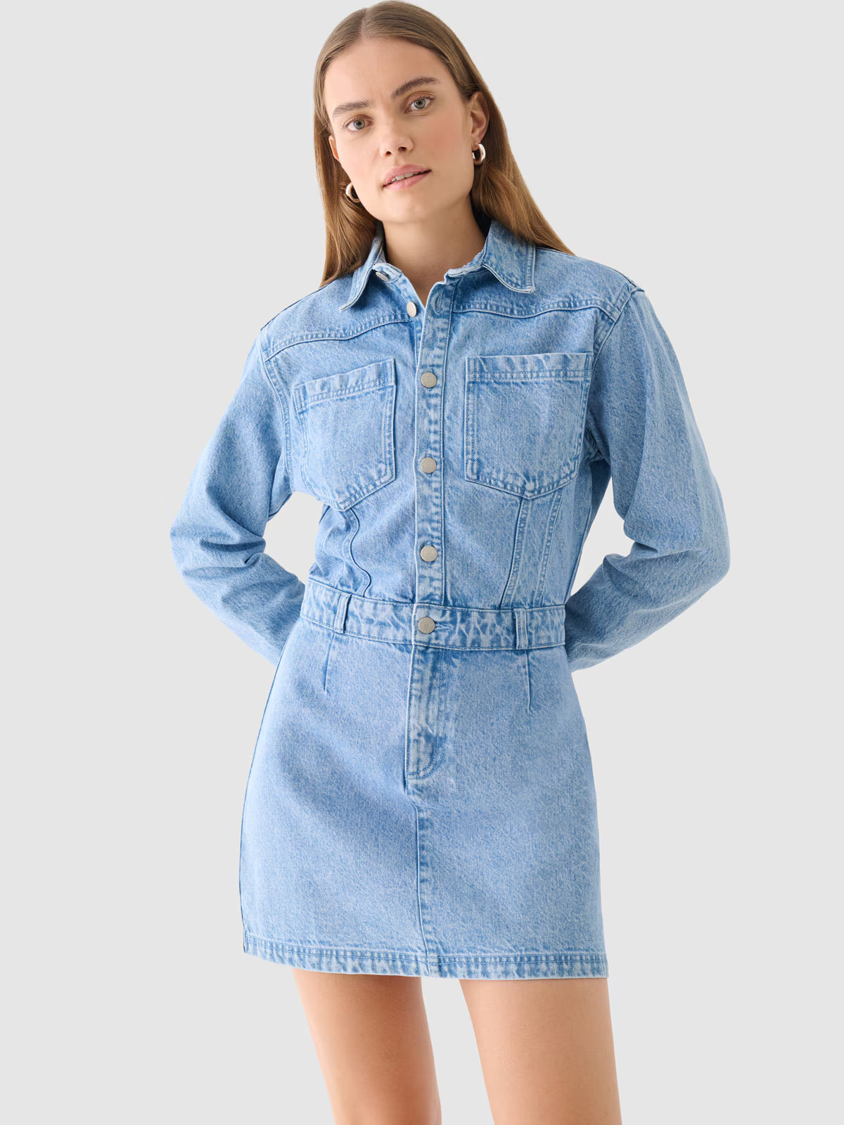 Sukienka jeansowa mini Outhorn