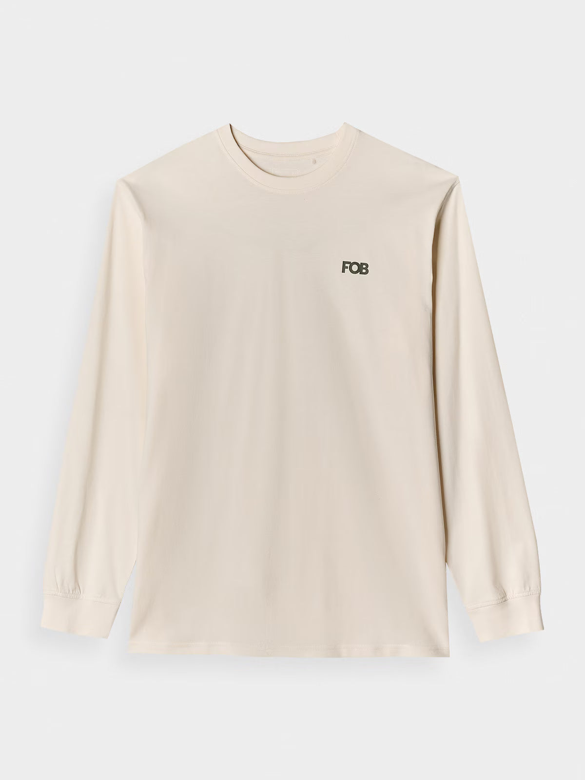Longsleeve oversize z nadrukiem męski