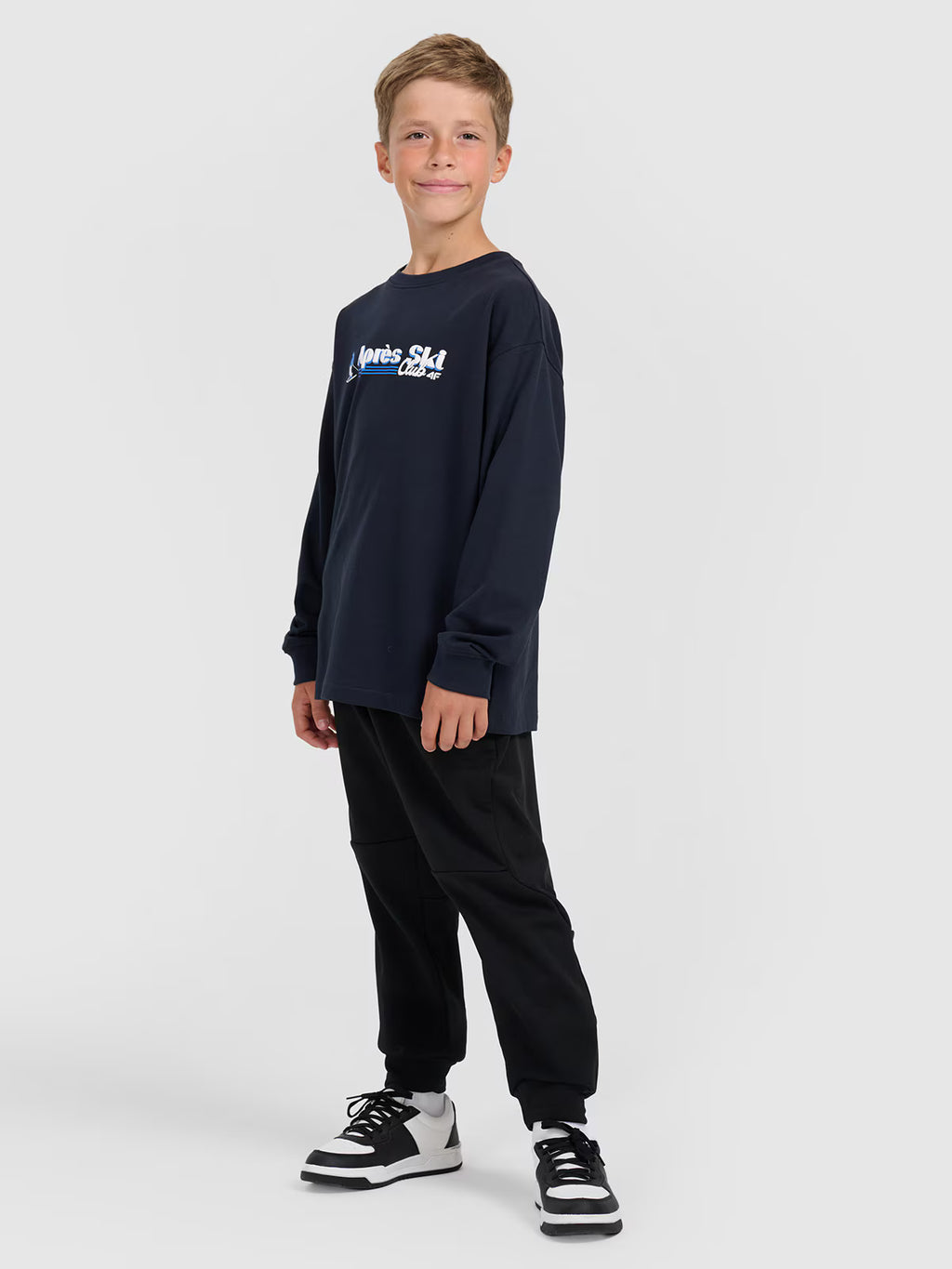 Longsleeve regular z nadrukiem chłopięcy