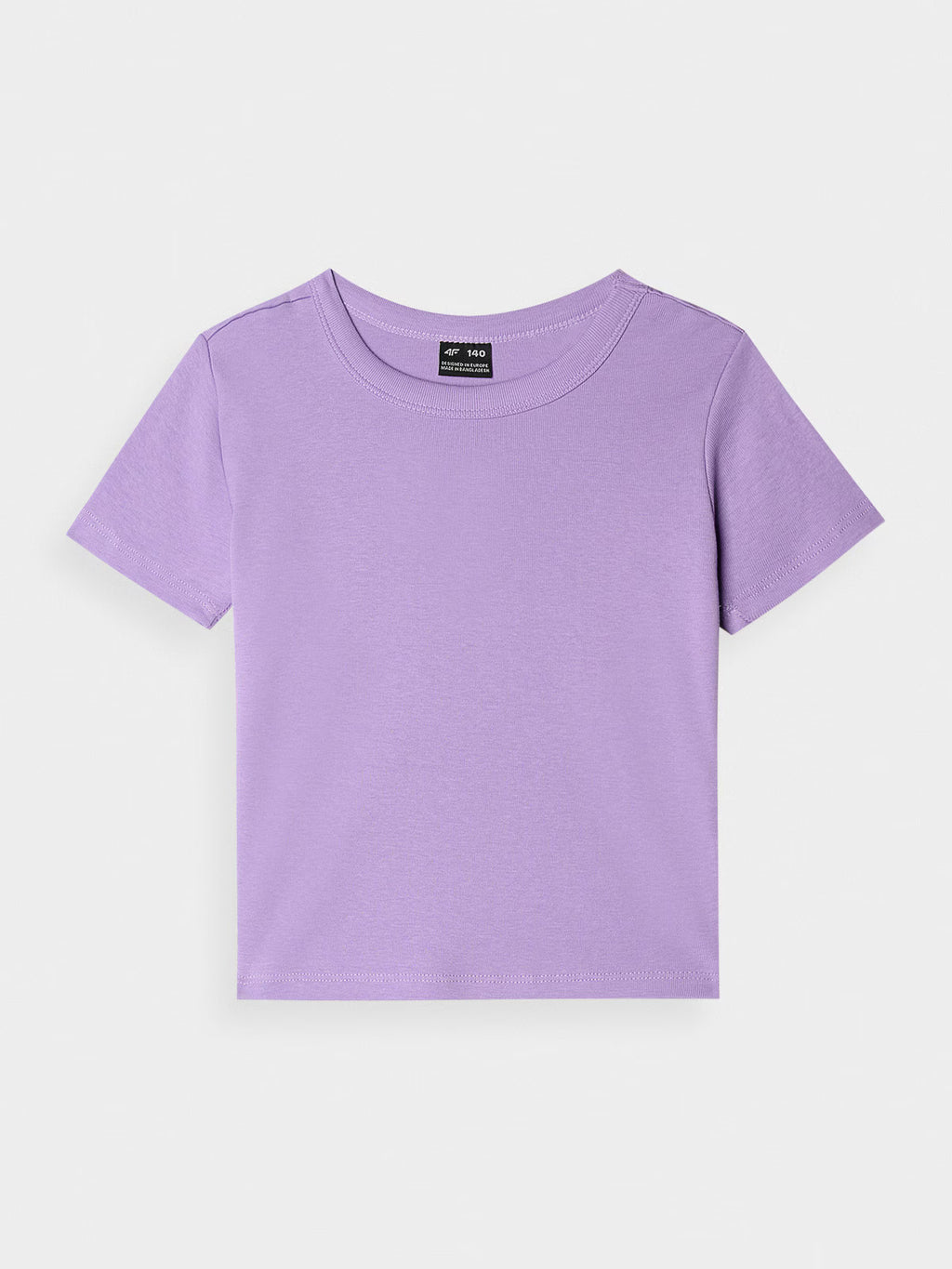 T-shirt gładki dziewczęcy
