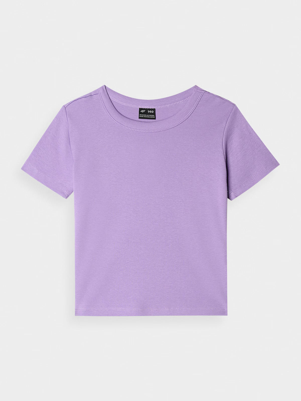 T-shirt gładki dziewczęcy