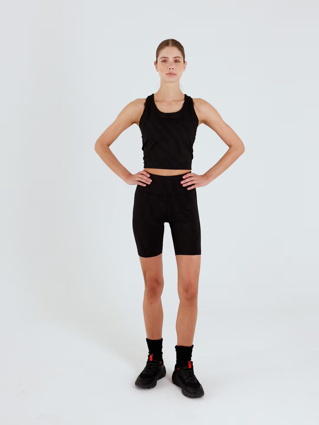 Legginsy kolarki treningowe damskie
