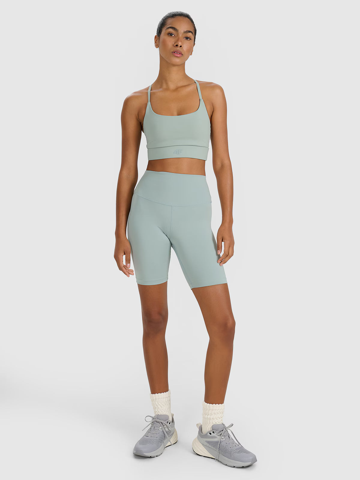Legginsy kolarki treningowe damskie