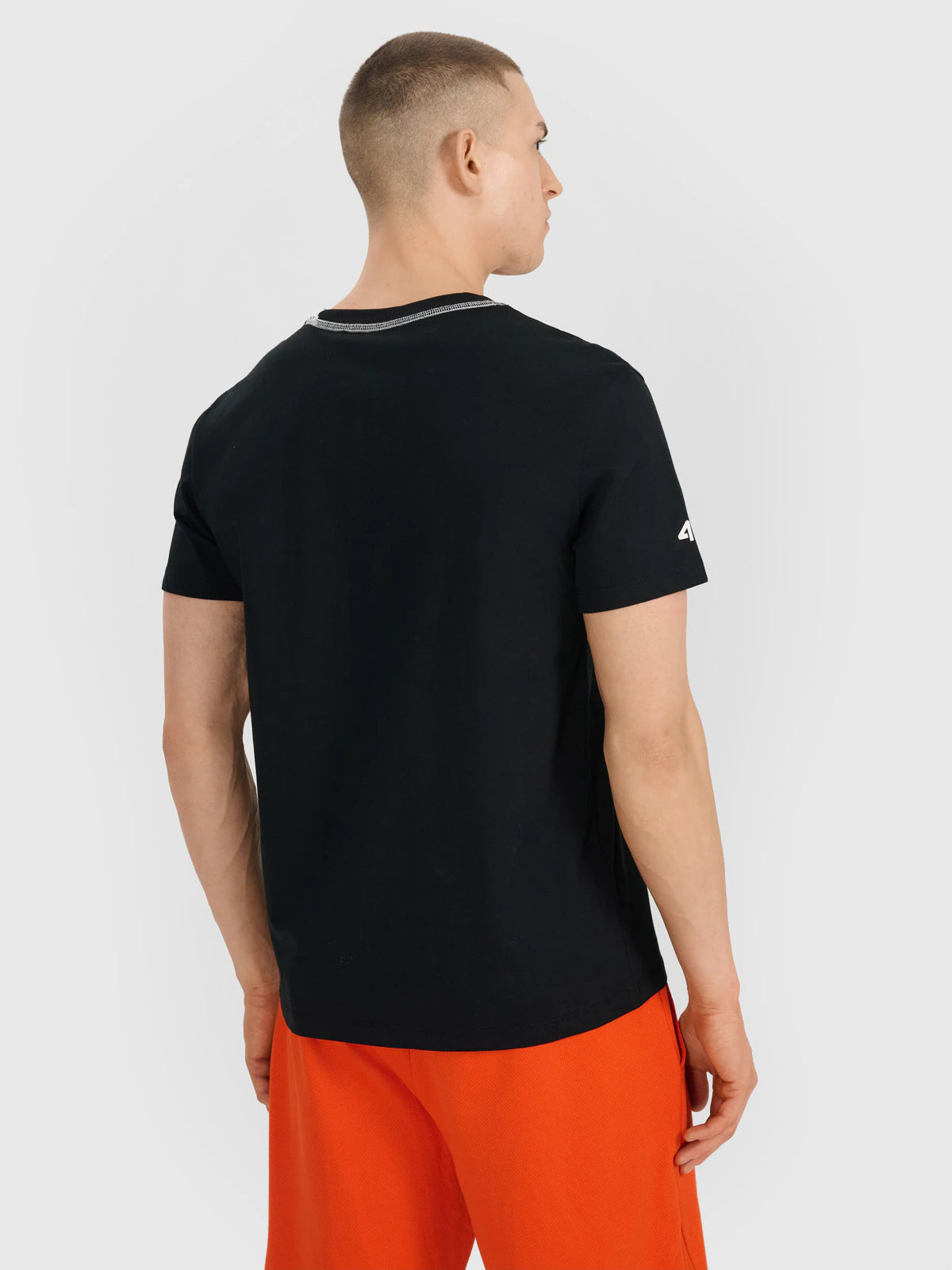 T-shirt regular z nadrukiem męski